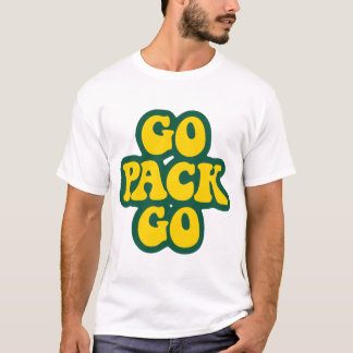 Camiseta Go Pack Go yellow and green Digital Art for the Gr