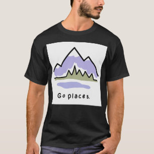 Camiseta Go Places - A vida é boa Design ativa