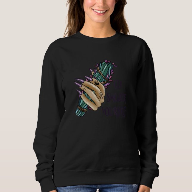Camiseta Go Smudge Yourself Burning Sage (Frente)