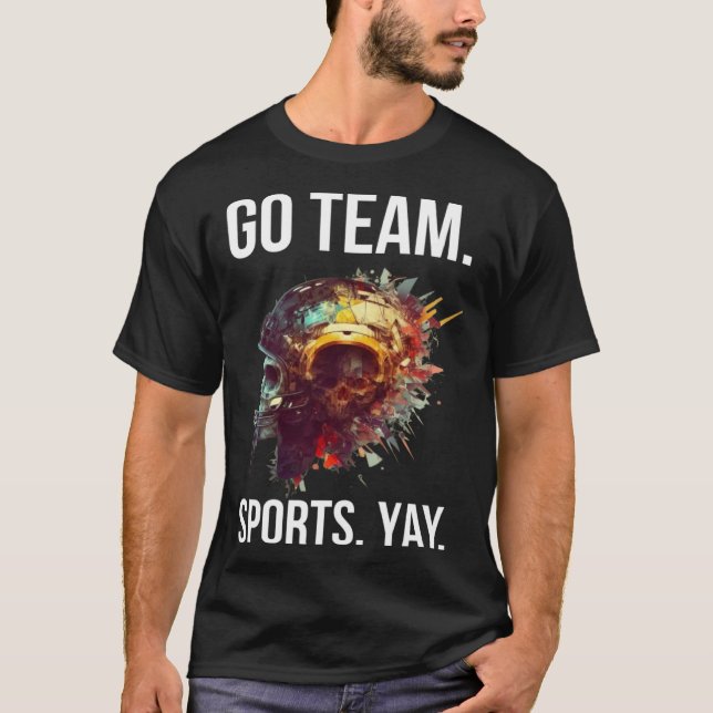 Camiseta Go Team Sports Yay  4 (Frente)