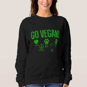 Camiseta Go Vegan Compaixão Não Violência Animais Planeta P