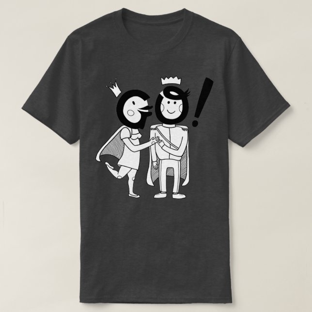 Camiseta GO Wedding Pink (Frente do Design)