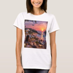 Camiseta Goa • Beleza Atemporal Futuro Futurista • Mesmo S