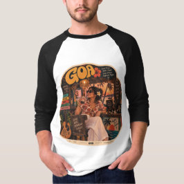 Camiseta Goa — Garota no Bar, Vibrações Noturnas da Costa �