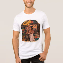 Camiseta Goa — Garota no Bar, Vibrações Noturnas da Costa �
