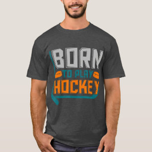 Camiseta Goalie De Hóquei No Gelo Ofereceu Nascer Para Joga