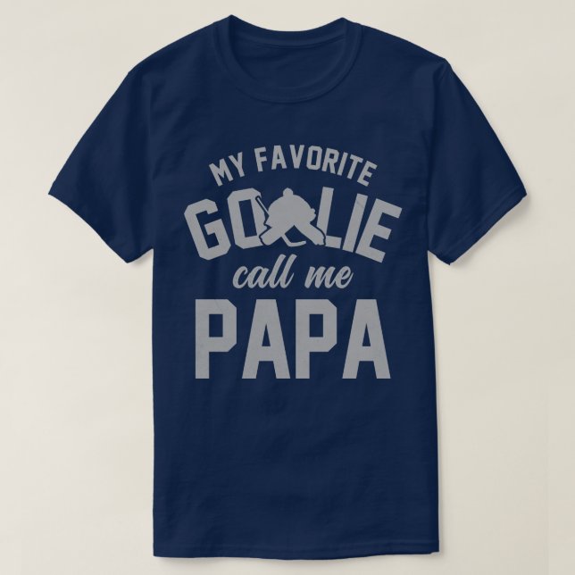 Camiseta goalie pai (Frente do Design)