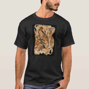 Camiseta Goannas de papel envelhecido