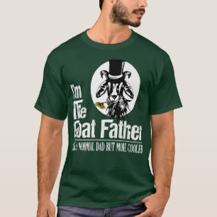 Camiseta Goat Farmer Goat Padre Pai Fazenda Funn