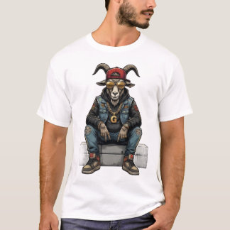 Camiseta GOAT Gang – Roupas e Designs de Hip Hop Animal"