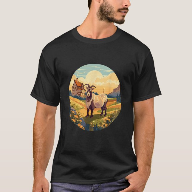 Camiseta Goat Goat Farm Farmer 1 (Frente)
