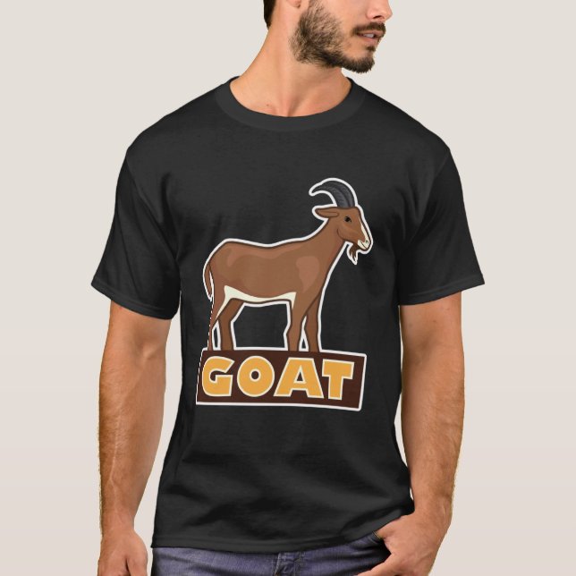 Camiseta Goat Goats For Goat   1 (Frente)