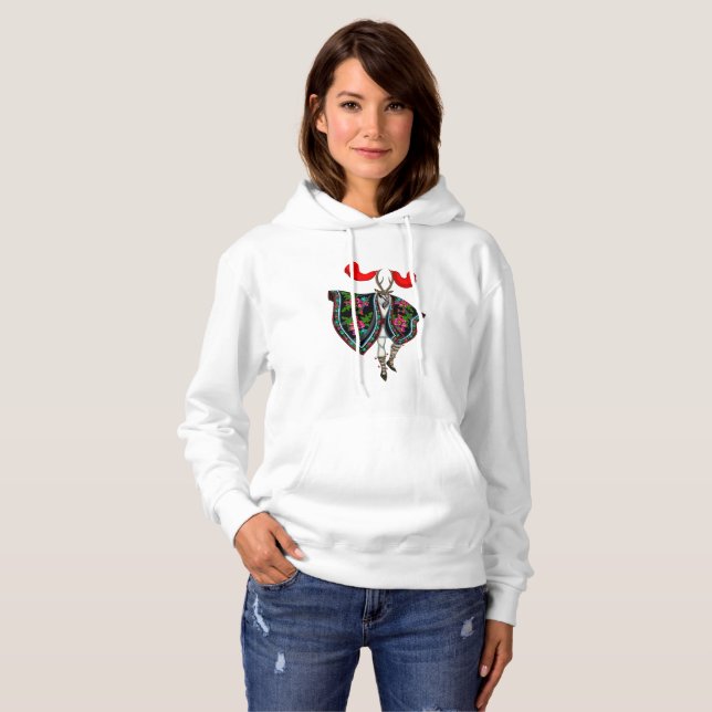 Camiseta Goat Goddess Hoodie (Frente Completa)