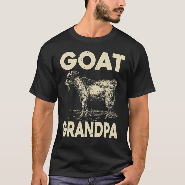 Camiseta Goat Grandpa (Frente)