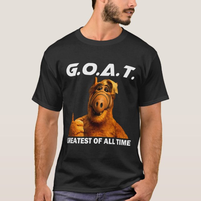 Camiseta Goat Greatest Of All Time Funny Meme  (Frente)