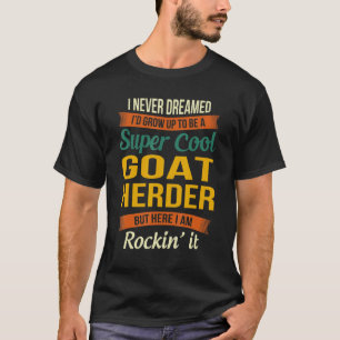 Camiseta Goat Herder - Agradecimento Engraçado