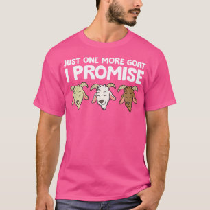 Camiseta Goat Herder Só Mais Um Goat Eu Prometo Goa Engraça