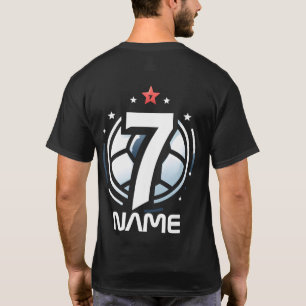 Camiseta GOAT jersey número 7 personalizado