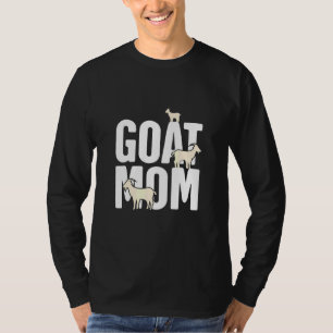 Camiseta Goat Mãe Engraçado Animal De Cabra