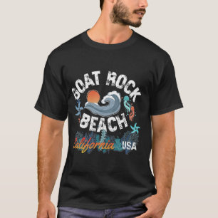 Camiseta Goat Rock Beach, Califórnia, EUA