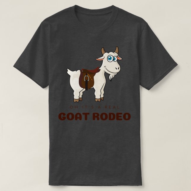 CAMISETA GOAT RODEO  (Frente do Design)
