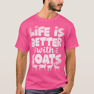 Camiseta Goat Whisper Fazenda A vida animal é melhor Wi