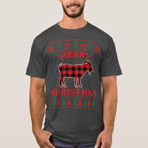 Camiseta Goatmas Feliz De Natal Amantes De Natal Feio