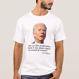 Camiseta Goats É Como Cogumelos Engraçado Joe Biden