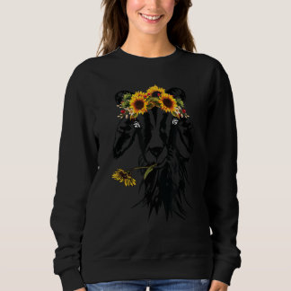 Camiseta Goats Sunflower Bandana Headband - Banda Fazenda A