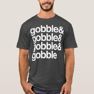 Camiseta Gobble engraçadinho graças à doação do banquete ja