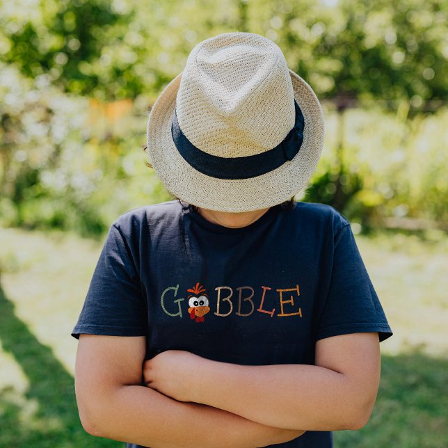 Camiseta Gobble Gobble Till You Wobble Funny Thanksgiving (Criador carregado)
