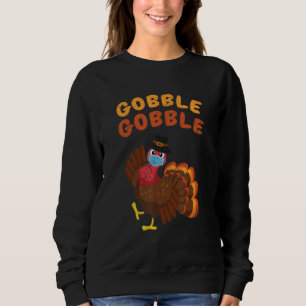 Camiseta Gobble Gobble Turkey Face Mask Quarantine Thanksgi