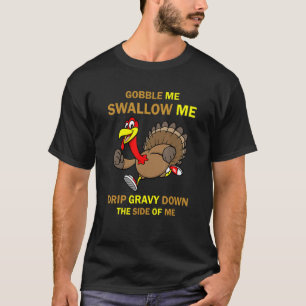 Camiseta Gobble Me Engole Turquia Ação de Graças 2022