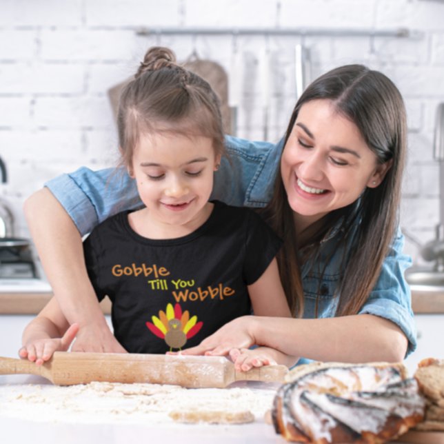 Camiseta Gobble Till You Wobble (Criador carregado)