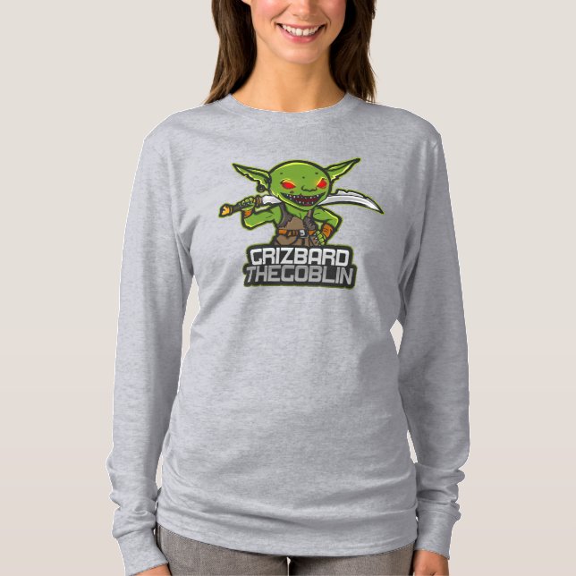 Camiseta Goblin chamado Grizbard (Frente)