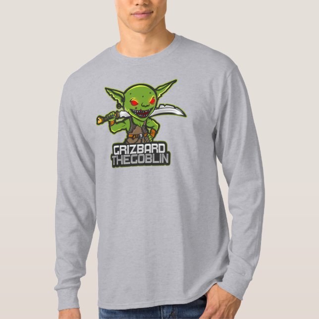 Camiseta Goblin chamado Grizbard (Frente)