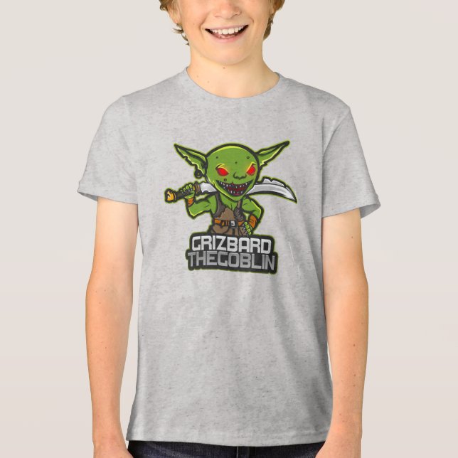 Camiseta Goblin chamado Grizbard (Frente)