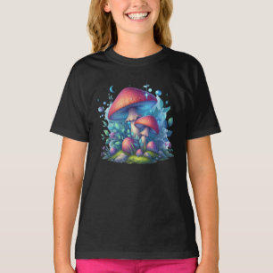 Camiseta Goblincore Aestético e Cogumelo de Cottagecore esc