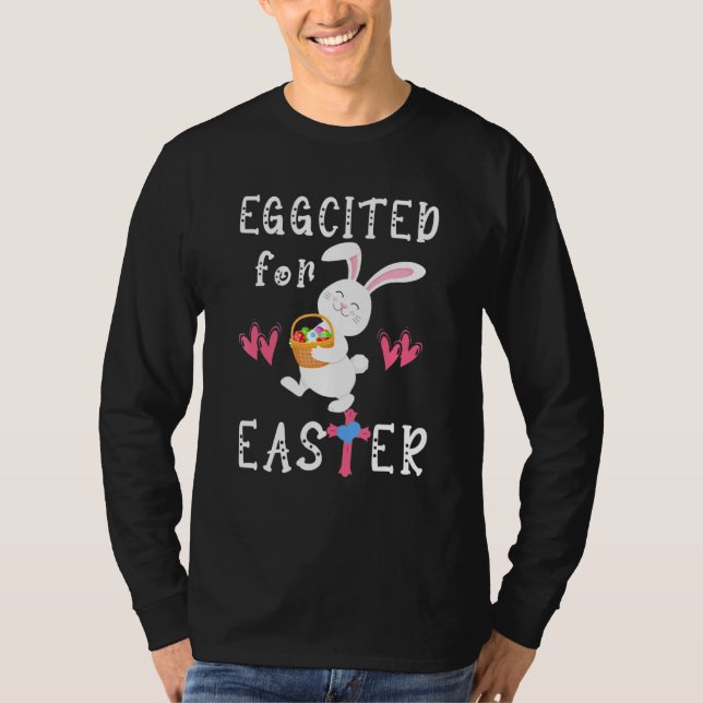Camiseta Gocado Para A Páscoa Bunny Egg Hunt Christian Todd (Frente)