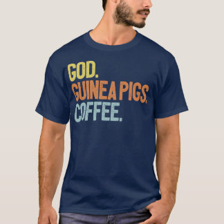 Camiseta God Coffee Guinea Pigs Premium