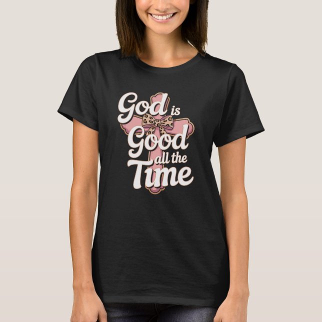 Camiseta God Is Good Faith Hope (Frente)