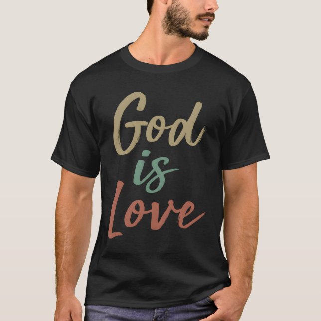 Camiseta God Is Love (Frente)