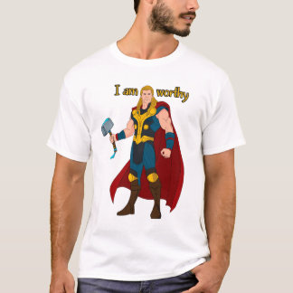 Camiseta God of Thunder Power Design with Lightning Bolt