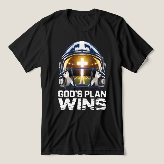 Camiseta God’s Plan Football Helmet (Design frontal)