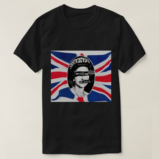 Camiseta God Save the Queen (HQ) Tapestry1 (Frente do Design)