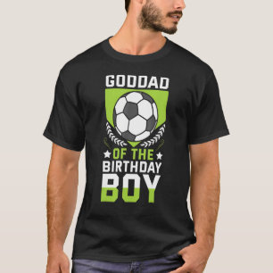 Camiseta Goddad Da Equipe De Jogador De Futebol De Aniversá