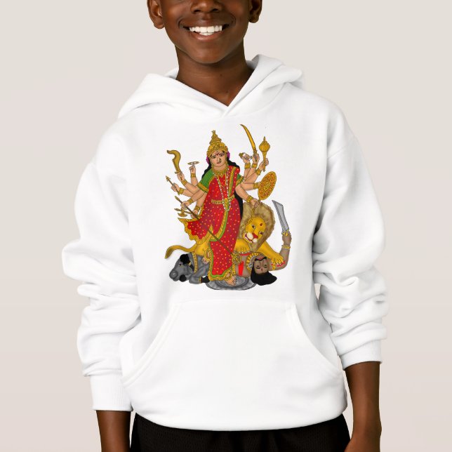 Camiseta Goddess Durga Hoodie (Frente)