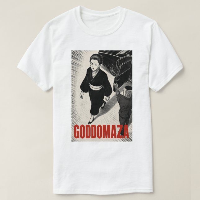 CAMISETA GODDOMAZA BOSS RAEEN (Frente do Design)
