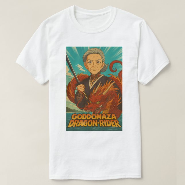 CAMISETA GODDOMAZA DRAGON RIDER (Frente do Design)