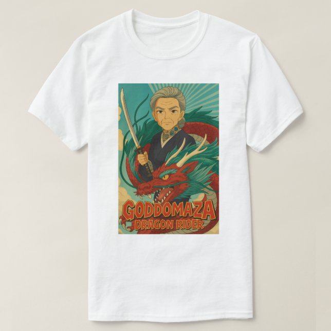 CAMISETA GODDOMAZA DRAGON RIDER 2 (Frente do Design)
